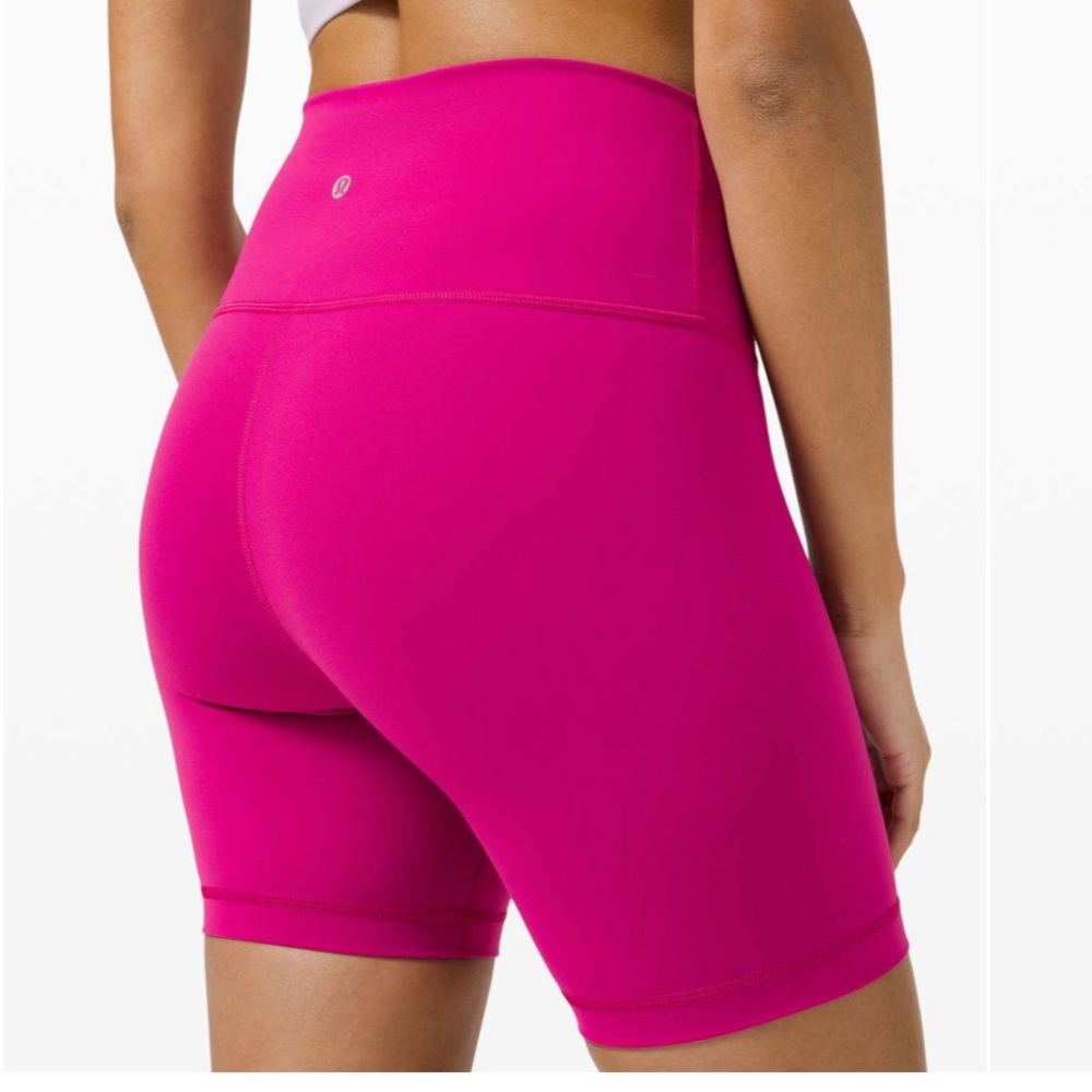 NWOT ๐ Lululemon Ripened Raspberry Wunder Train High Rise Short 6โ Size 4 - Picture 6 of 8